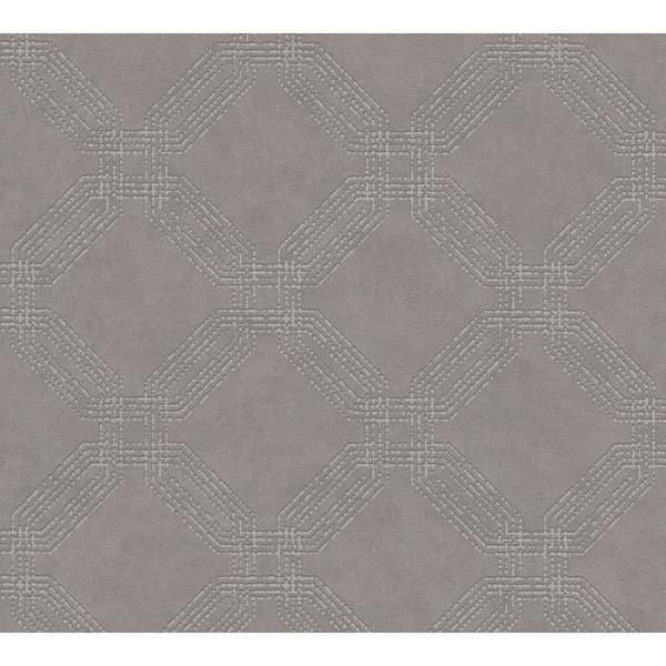 A.S. Creation Pop Style 374774 non-woven vintage tapet 0.53 m x 10.05 m grå