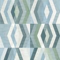Miniatyrbild 4 av 4: Grafiskt tapet Noan M1-No.470 | Non-woven tapet | Blå | Vit | Geometrisk