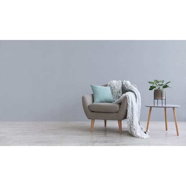 Enfärgad tapet M1-No.3129 | Non-woven tapet | Grå | Enfärgad