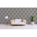 Miniatyrbild 3 av 4: Barocktapet Raffaele M1-No.2454 | Non-woven tapet | Grå | Silver | Ornament | Klassisk
