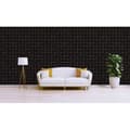 Miniatyrbild 3 av 4: Grafiskt tapet Roberto M1-No.2703 | Non-woven tapet | Svart | Beige | Geometrisk