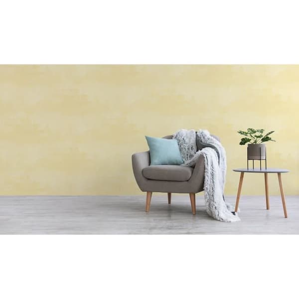 Enfärgat tapet M1-No.2975 | Non-woven tapet | Gul | Enfärgad