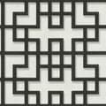 Miniatyrbild 4 av 4: Grafiskt tapet Noan M1-No.3092 | Non-woven tapet | Svart | Vit | Geometrisk | Modern