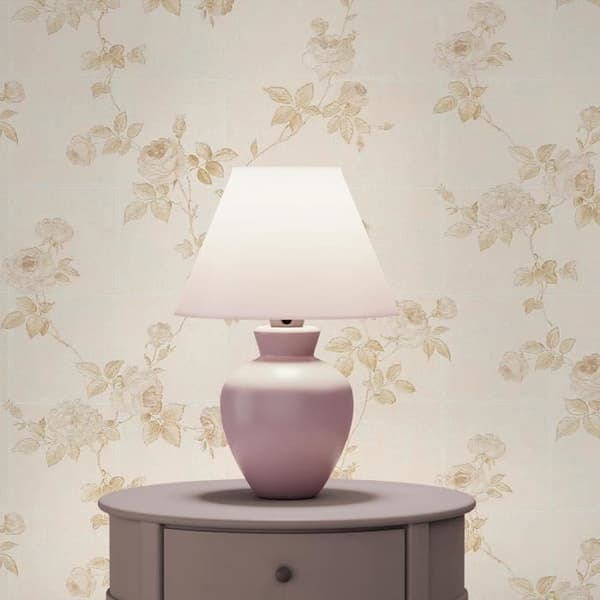 Papper tapet blommor Carlos M1-No.2527 | Non-woven tapet | Brons | Beige | Blommig | Klassisk