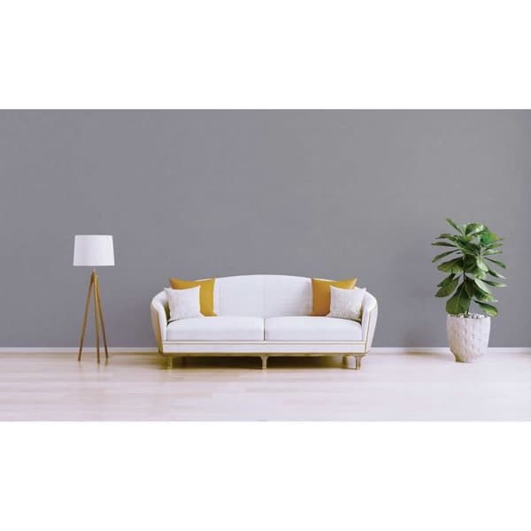 Enfärgad tapet M1-No.2138 | Non-woven tapet | Grå | Enfärgad