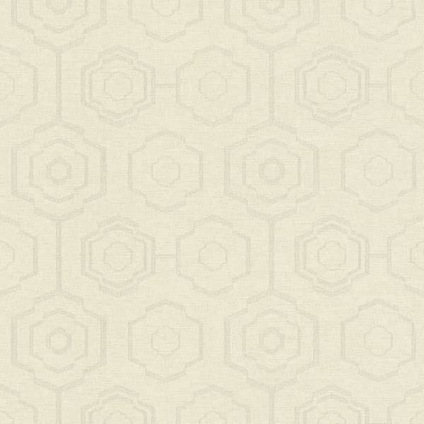 Grafisk tapet Noan M1-No.2910 | Non-woven tapet | Kräm | Grå | Geometrisk