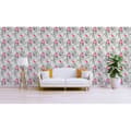 Miniatyrbild 2 av 4: Tapet blommor Valentin M1-No.2978 | Non-woven tapet | Grå | Rosa | Blommig | Natur