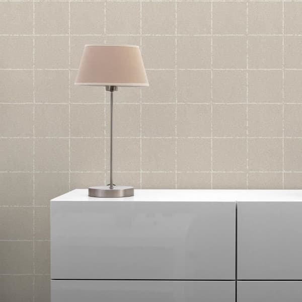 Tapet Kakel Mauri M1-No.3163 | Non-woven tapet | Beige | Kakelutseende