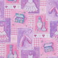 Miniatyrbild 4 av 4: Tapet barnrum M1-No.2153 | Tapet | Rosa | Ungdomlig | Rosa