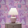 Miniatyrbild 1 av 4: Tapet barnrum M1-No.2153 | Tapet | Rosa | Ungdomlig | Rosa