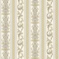Miniatyrbild 4 av 4: Tapet ränder Nino M1-No.2426 | Non-woven tapet | Guld | Barock | Klassisk | Randigt tapet