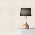 Miniatyrbild 1 av 4: Grafiskt tapet Roberto M1-No.2753 | Non-woven tapet | Rosa | Grå | Geometrisk | Modern