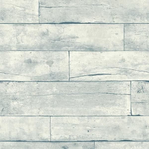 Tapet trä Francesca M1-No.2633 | Non-woven tapet | Grå | Vit | Träutseende