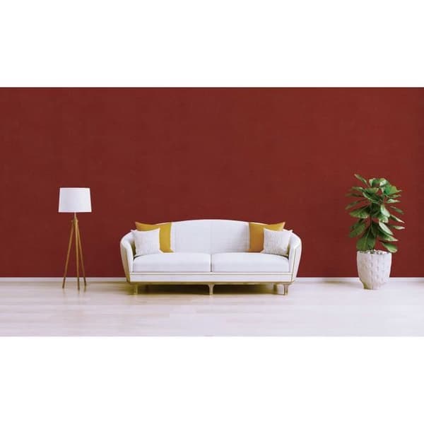 Enfärgad tapet M1-No.3755 | Non-woven tapet | Röd | Enfärgad