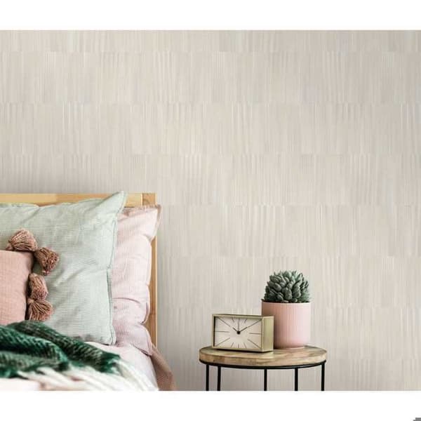 Vinyl tapet med linjär textur Martinique Natural Erismann 10398-02