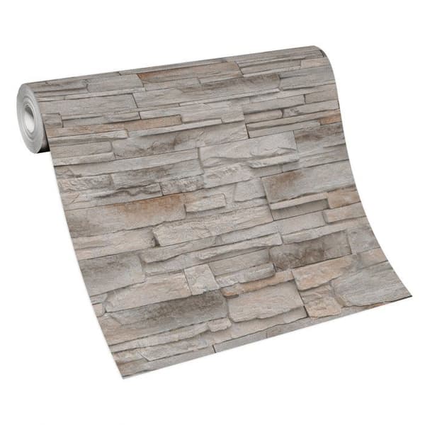 Non-woven tapet 10395-02 Tapet Pierre Béton 0.53 x 10.05 m Erismann Bestseller Beige