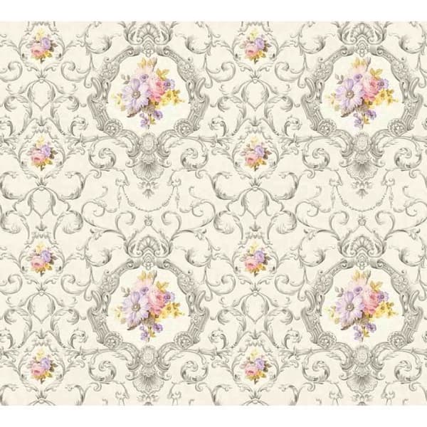 A.S. Creation Château 5 343913 non-woven tapet vintage 0.53 m x 10.05 m färgglad