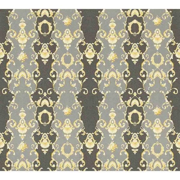 A.S. Creation Château 5 343926 non-woven vintage tapet 0.53 m x 10.05 m grå