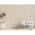 Miniatyrbild 3 av 4: Tapet djur Gino M1-No.2862 | Vinyltapet | Beige | Silver | Flamingo | Natur