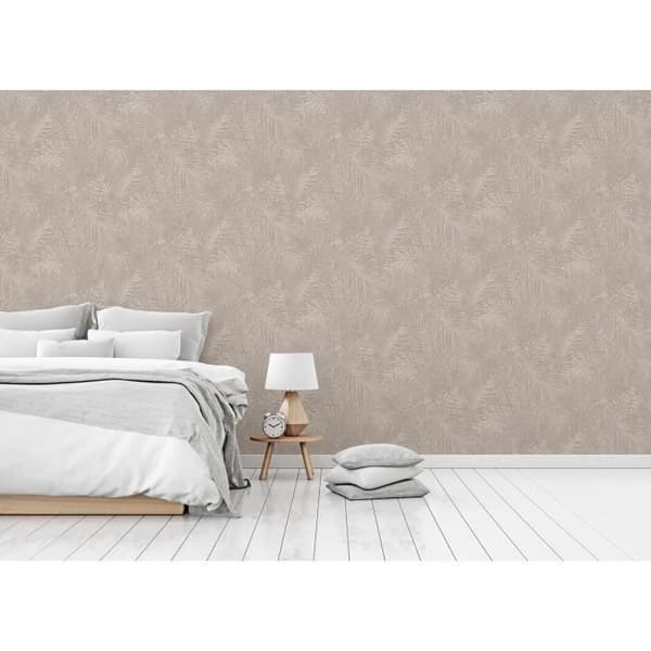 Jungeltapet Ginevra M1-No.3029 | Vinyltapet | Brun | Jungelmönster | Botanisk