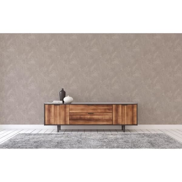 Jungeltapet Ginevra M1-No.3029 | Vinyltapet | Brun | Jungelmönster | Botanisk
