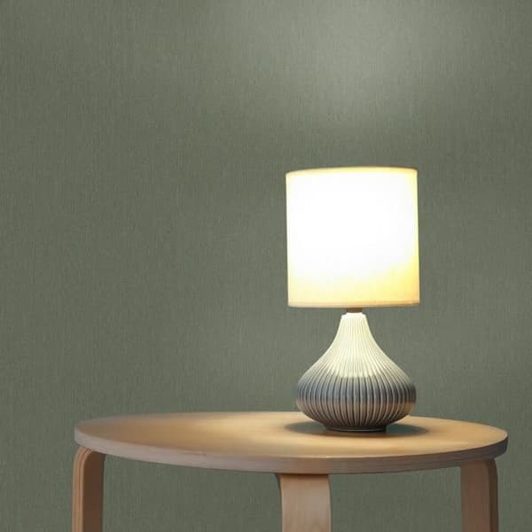 Enfärgad tapet M1-No.2466 | Non-woven tapet | Grön | Enfärgad