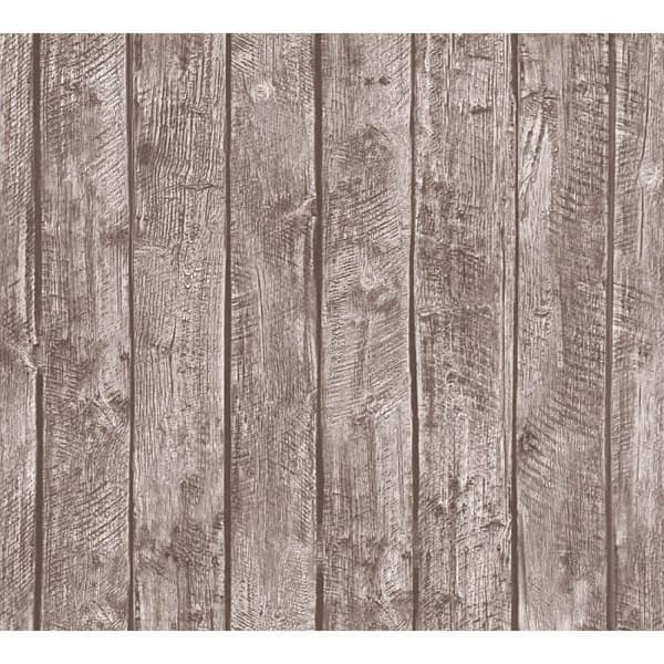 Tapet trä Loris M1-No.1551 | Vinyltapet | Brun | Träbjälkar | Träoptik