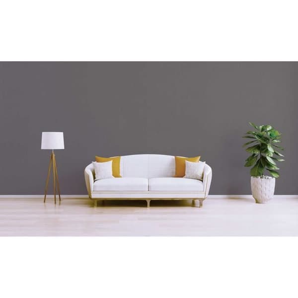 Enfärgad tapet M1-No.2467 | Non-woven tapet | Grå | Enfärgad