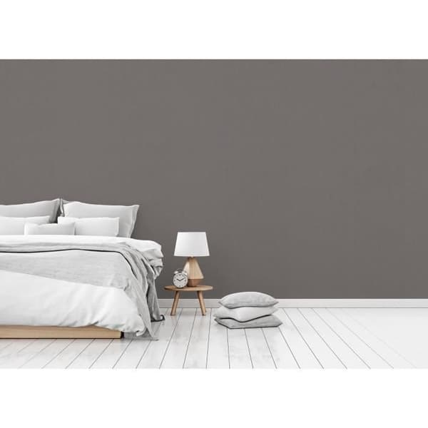 Enfärgad tapet M1-No.2467 | Non-woven tapet | Grå | Enfärgad