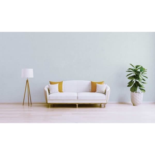 Enfärgad tapet M1-No.2534 | Non-woven tapet | Blå | Enfärgad
