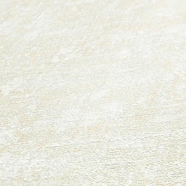 Enfärgad tapet M1-No.2622 | Non-woven tapet | Kräm | Enfärgad