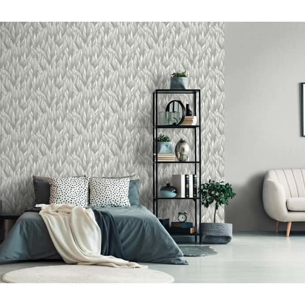 Erismann Spotlight | 1010410 | natur non-woven tapeter | 0,53 m x 10,05 m | grå
