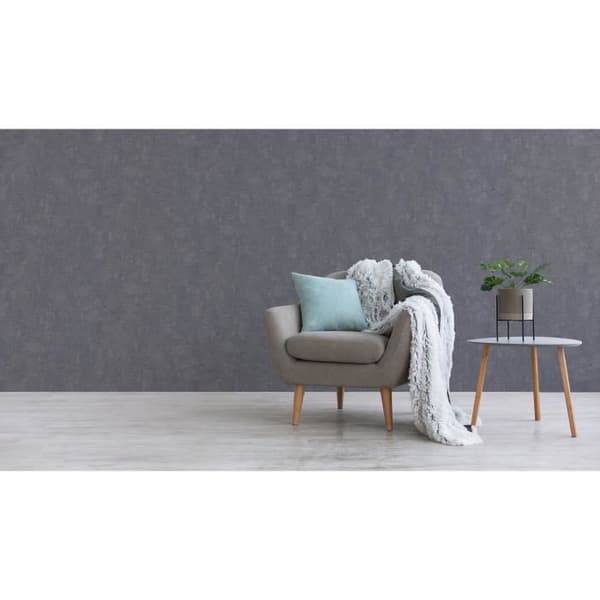 Enfärgad tapet M1-No.2018 | Non-woven tapet | Grå | Ensfärgad