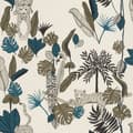 Miniatyrbild 1 av 3: Tapet - RASCH - 540345 - Vinyltapet - Leopardmönster - Grön - 10 m x 53 cm