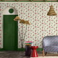 Miniatyrbillede 2 af 3: Cath Kidston - Vliesbehang - Cowgirls Multi
