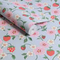 Miniatyrbillede 3 af 3: Cath Kidston - Vliesbehang - Strawberry Summer