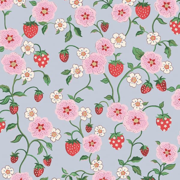 Cath Kidston - Vliesbehang - Strawberry Summer