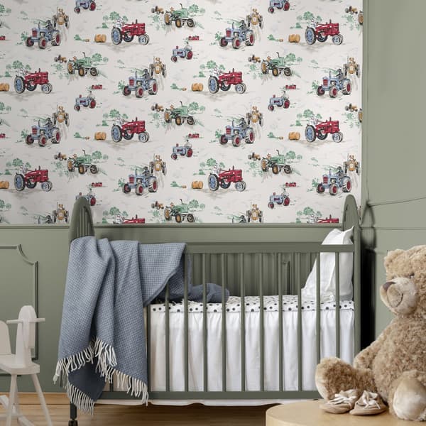 Cath Kidston - Vliesbehang - Traktor Multi