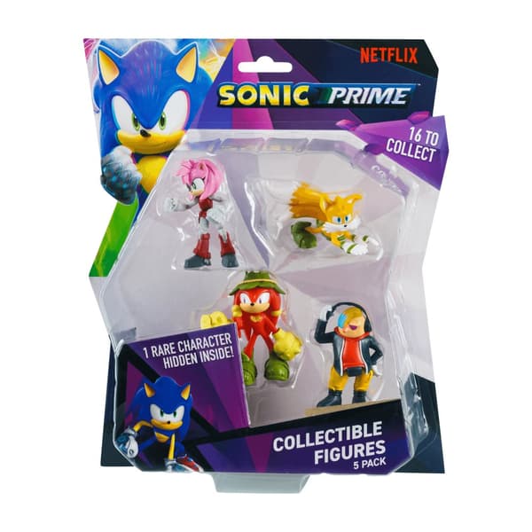 SONIC figures 5-pack 6,5 cm