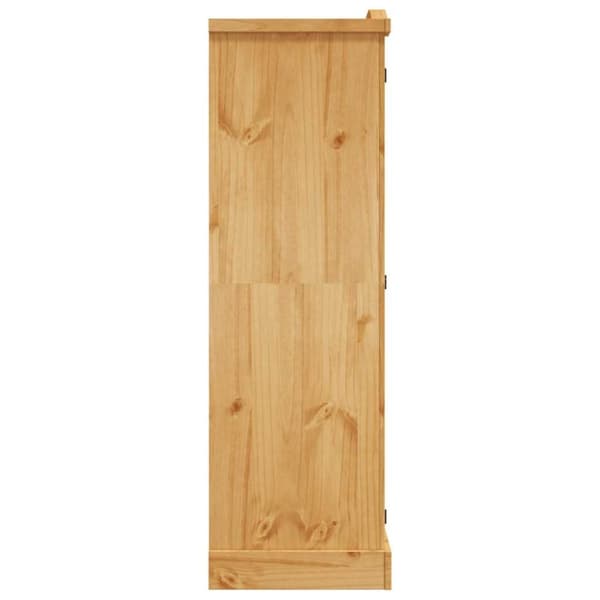 vidaXL Vaatekaappi Meksikon mänty Corona Range 3 ovea