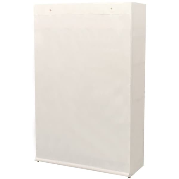 vidaXL garderobe stof og fyrretræ 110 x 40 x 170 cm