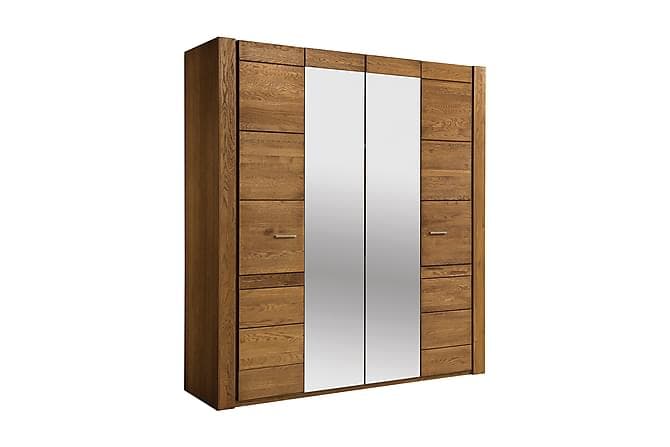 Vesela Garderobe 205 cm med Spejl Eg