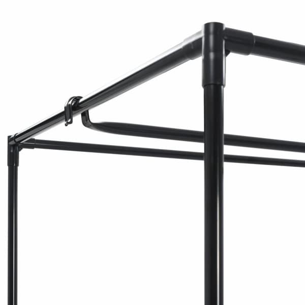 vidaXL klædeskab 2 stk. 75 x 50 x 160 cm grå