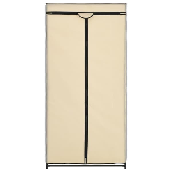 vidaXL Vaatekaapit 2 kpl kerma 75x50x160 cm