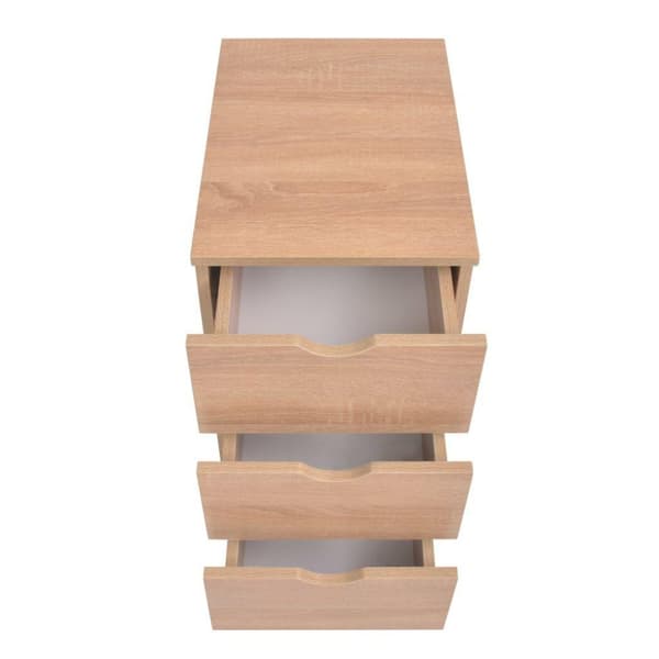 vidaXL Lipasto 33x45x60 cm tammi