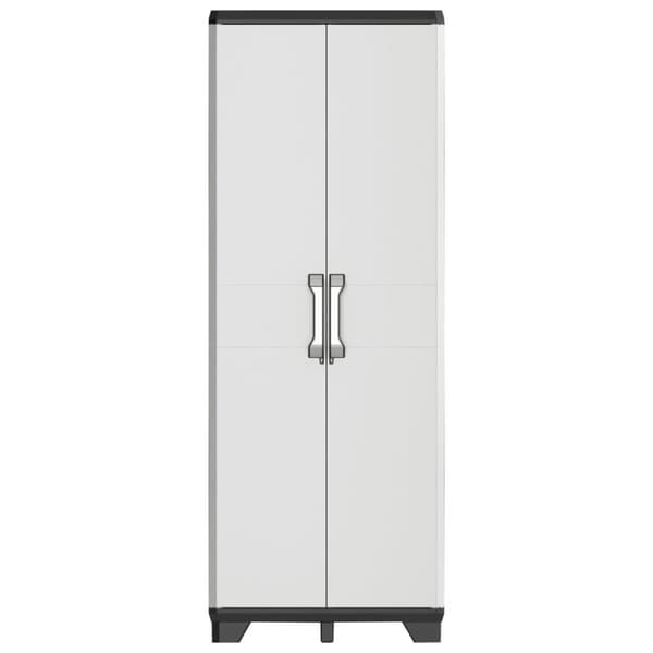 Keter multifunktionelt opbevaringsskab Gear 182 cm sort og grå