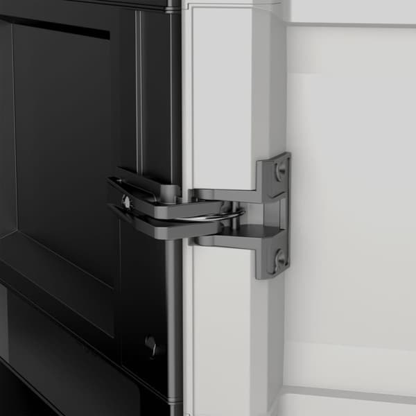 Keter multifunktionelt opbevaringsskab Gear 182 cm sort og grå