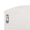 Miniatyrbilde 6 av 8: vidaXL Veggmontert garderobepanel hvit 50x10x34 cm tre