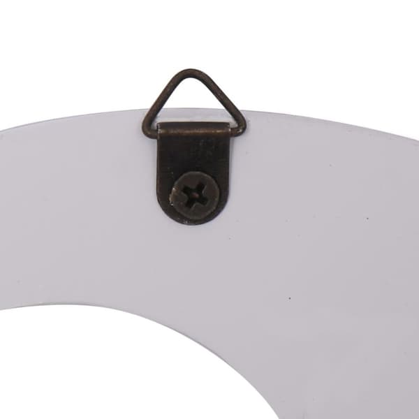 vidaXL Veggmontert garderobepanel WELCOME hvit 74x29,5 cm