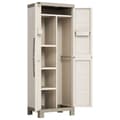 Miniatyrbilde 6 av 7: Keter Flerfunksjonelt oppbevaringsskap Excellence beige gråbrun 182 cm